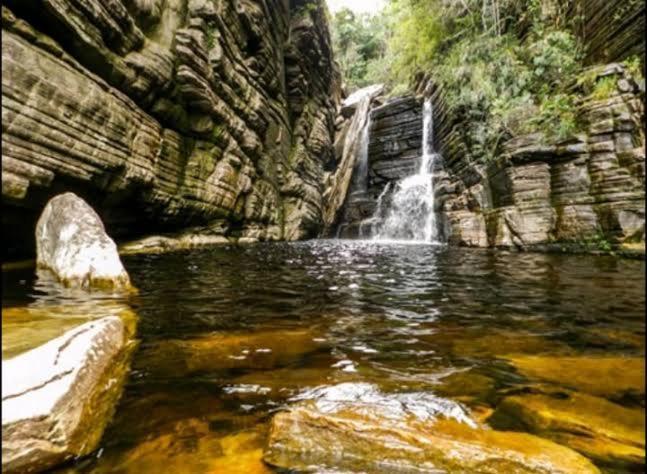 Casa Grande, Bem Espacosa, Em Itambe Do Mato Dentro, Cabeca De Boi Villa Esterno foto