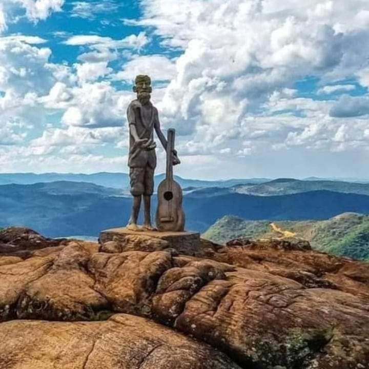 Casa Grande, Bem Espacosa, Em Itambe Do Mato Dentro, Cabeca De Boi Villa Esterno foto